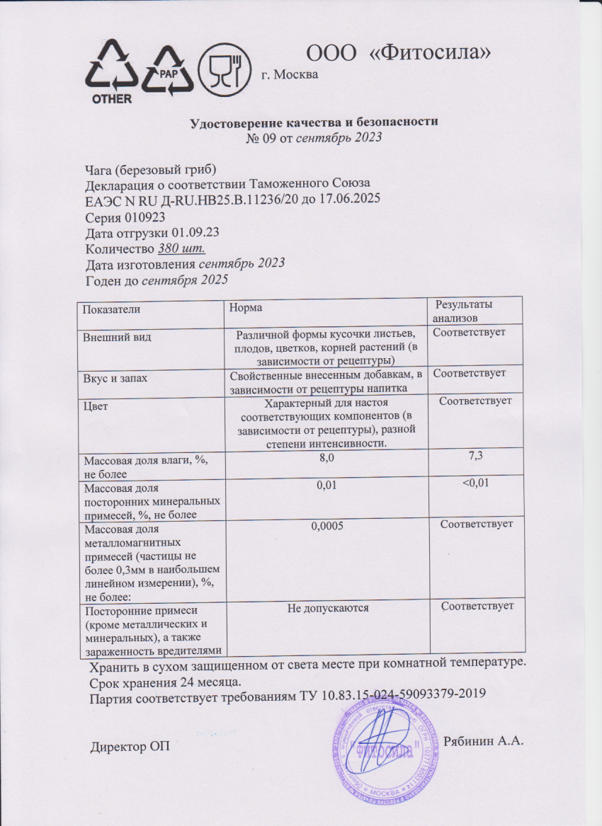 Паспорт №010923